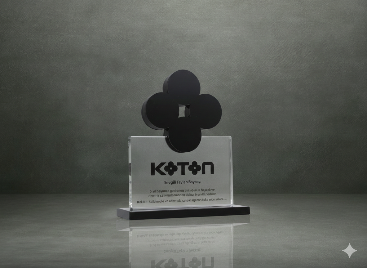 O282 — Kristal Plaketler
