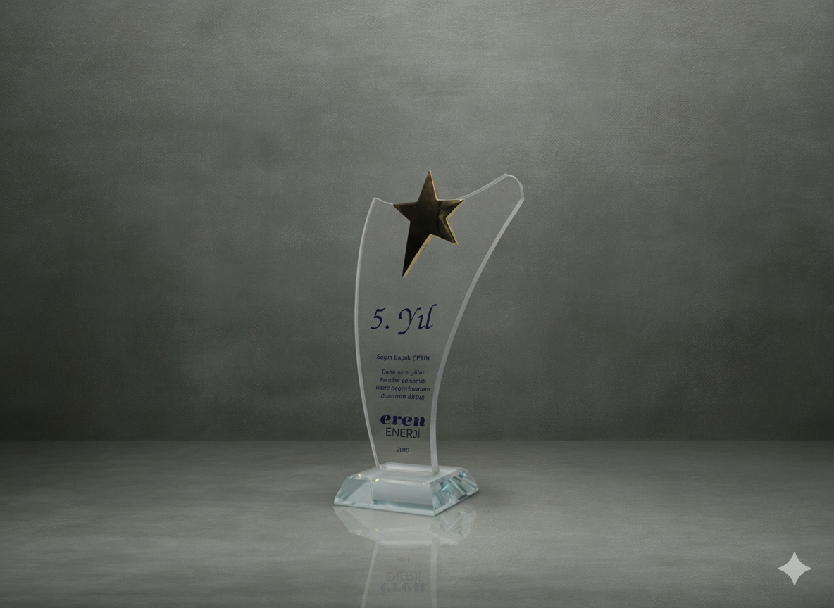 O637 — Kristal Plaketler