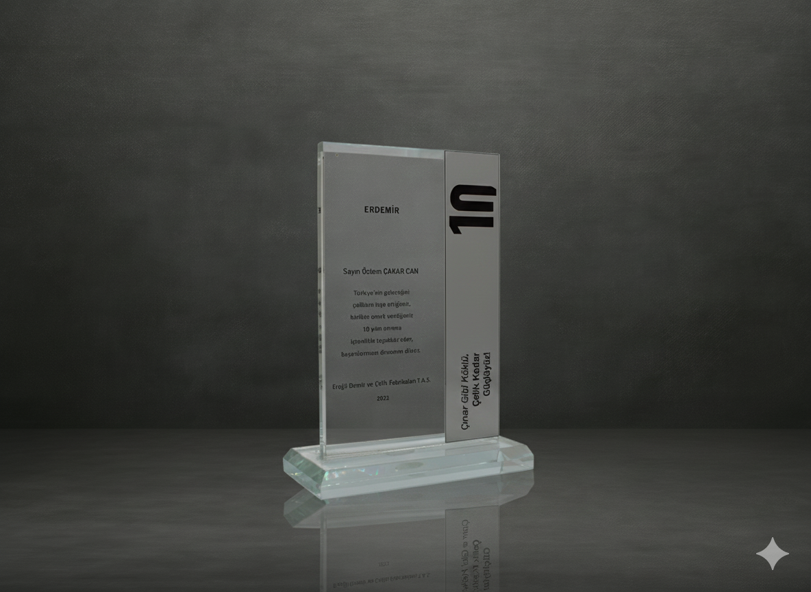O860 — Kristal Plaketler