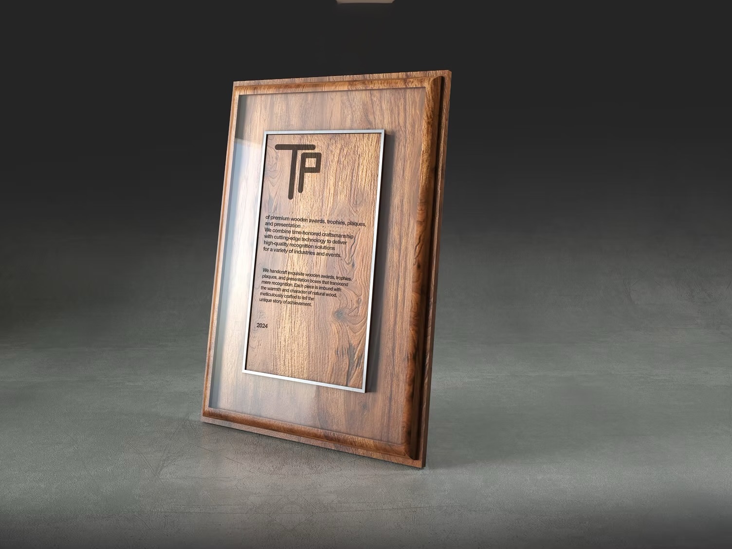 O105 — Ahşap Plaketler